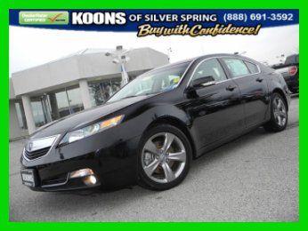 2012 acura tl advance; rare, navigation, tech package, moonroof! sedan