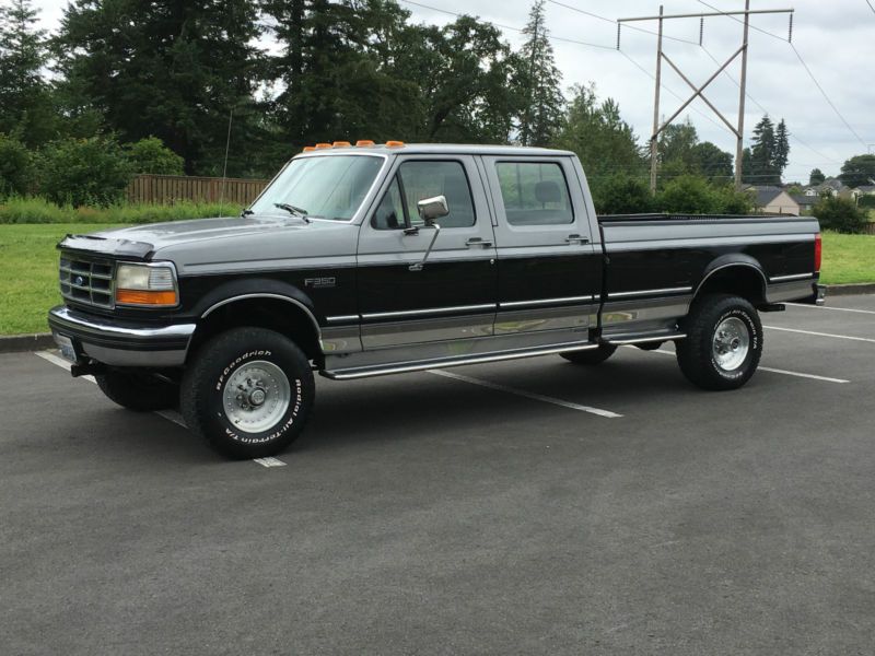 1992 ford f-350 f350, f250, gas, 460, 7.3l, 4x4, crew cab, 4-dr,