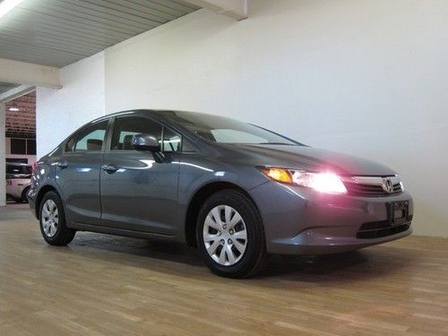 2012 honda civic lx one owner clean carfax 12k miles factory warranty