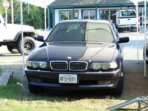 2001 bmw 740il base sedan 4-door 4.4l make offer, free shipping
