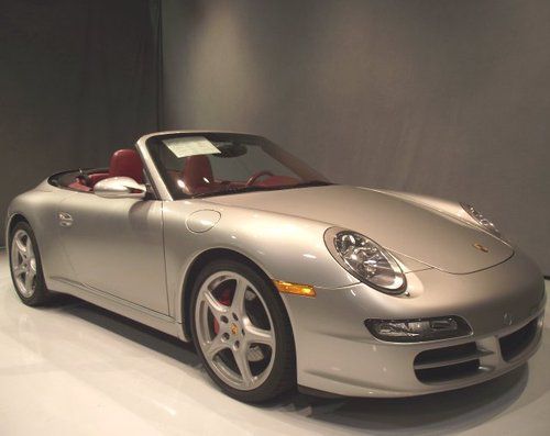 Crtfd 2008 08 porsche 911 carrera s cabriolet convertible +2ndsetwintrrims&amp;tires