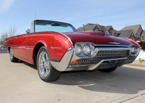 1962 ford thunderbird convertible wow