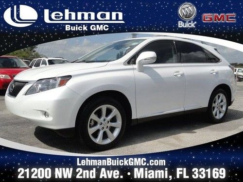 10 lexus rx350 navigation 28k miles rear camera sunroof very clean florida