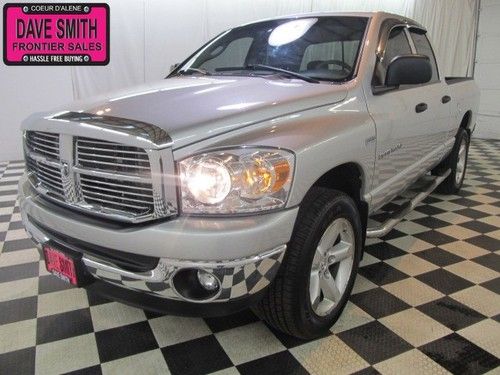 2007 quad cab short box cd player tint tow hitch spray liner chrome tube steps