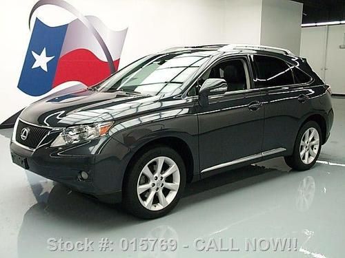 2010 lexus rx350 climate seats sunroof nav rear cam 17k texas direct auto