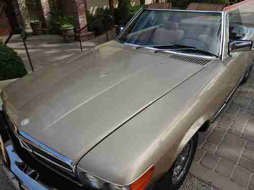 1985 380SL MERCEDES CONVERTIBLE CALIFORNIA CAR NO RESERVE GOOD ROADSTER, image 6