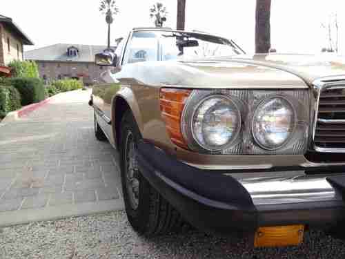 1985 380SL MERCEDES CONVERTIBLE CALIFORNIA CAR NO RESERVE GOOD ROADSTER, image 9