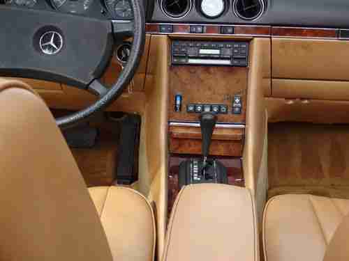 1985 380SL MERCEDES CONVERTIBLE CALIFORNIA CAR NO RESERVE GOOD ROADSTER, image 19