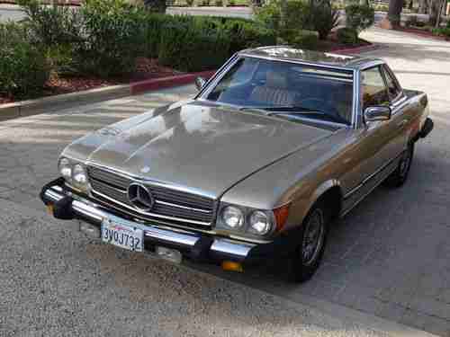 1985 380SL MERCEDES CONVERTIBLE CALIFORNIA CAR NO RESERVE GOOD ROADSTER, image 21