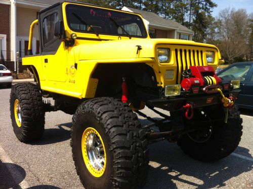 1993 jeep wrangler sahara sport utility 2-door 4.0l