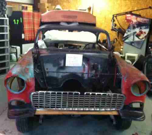 1955 Chevrolet Bel Air Two Door Hardtop: M22 Trans, image 2