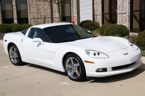 Arctic white,factory chromes,dual roofs,hud,auto w/paddle shift,1-texas owner!!