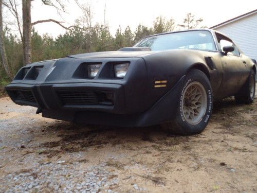 1979 black trans am t-top car project fixer upper does run l@@k