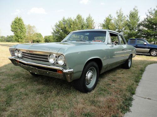 1967 chevelle,ultimate sleeper car,aluminum head big block, fresh restoration