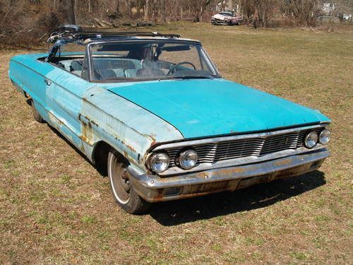 1964 ford galaxie convertible in nj $500 opening bid no reserve 390 87k miles