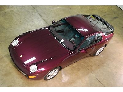 One-owner concour ready porsche 968 - unique color, extremely low miles