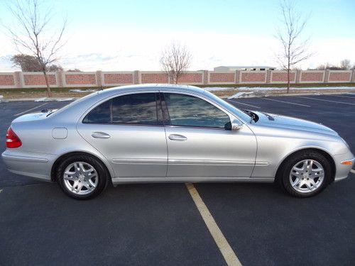 2005 mercedes-benz e320 cdi cng compressed natural gas/diesel co-fuel vehicle