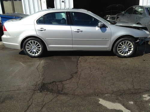 2007 mercury milan premier  3.0l, leather, moonroof, salvage, rebuildable fusion