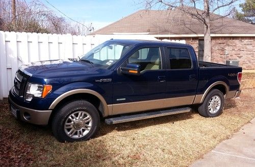 2012 ford f-150 lariat super crew ecoboost.  mint