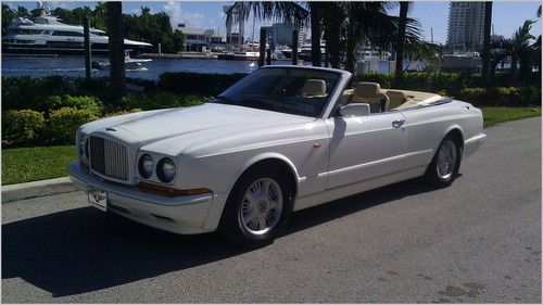 1997 bentley azure new rolls royce fresh service florida car