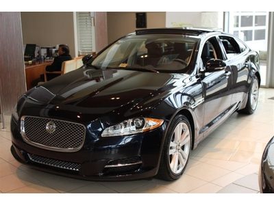 Xjl portfolio * visibility pkg * massage/heated/cooled seats8 pano roof * navi