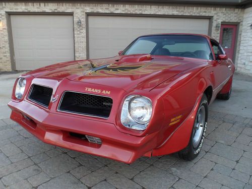 1976 trans am / survivor rust free. 77k org. miles