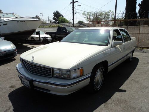 1996 cadillac deville base sedan 4-door 4.6l, no reserve