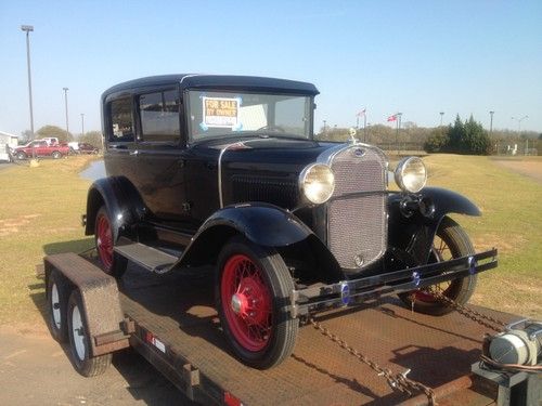 1930 model a ford 2 dr sedan restored original numbers matching car