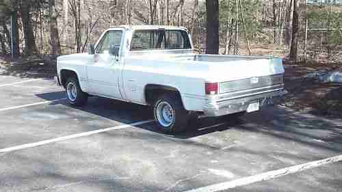 1985 CHEVY C-10 SILVERADO / CALIFORNIA TRUCK, image 4