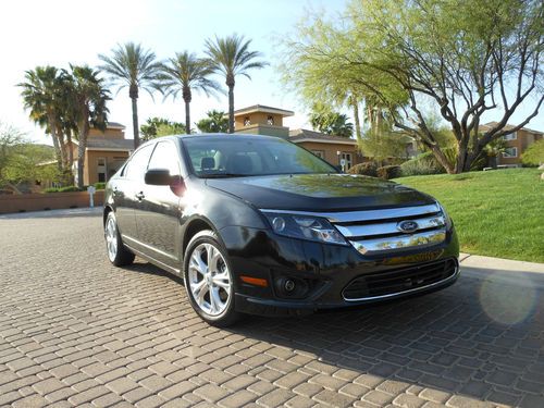 2012 ford fusion se***no reserve*** sedan 4-door 2.5l back on black