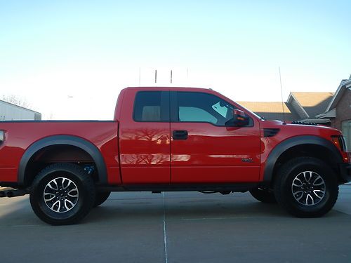 2012 ford f-150 svt raptor extended cab pickup 4-door 6.2l