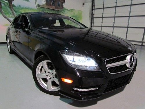 2012 mercedes cls-550,black,11k only,sport pckg,1 owner,factory certified !