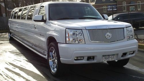 2002 cadillac escalade base sport utility 4-door 5.3l limo limousine