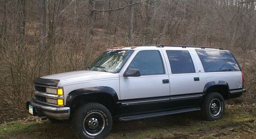 1997 chevrolet k2500 suburban lt sport utility  6.5l v8 diesel ohv turbocharged