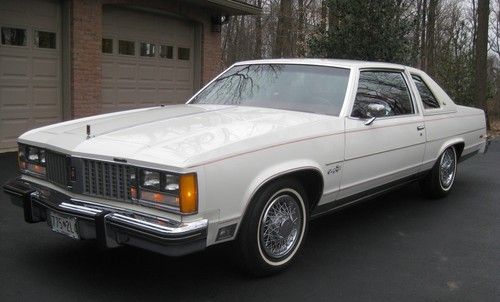 1979 olds 98 regency coupe - low miles, immaculate!