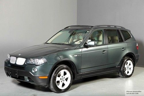 2007 bmw x3 3.0si panoramic sunroof leather wood  alloys cd 57k miles clean !