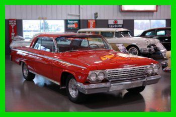 1962 chevrolet impala ss 409 4-speed~red~2 door hardtop~stunning!