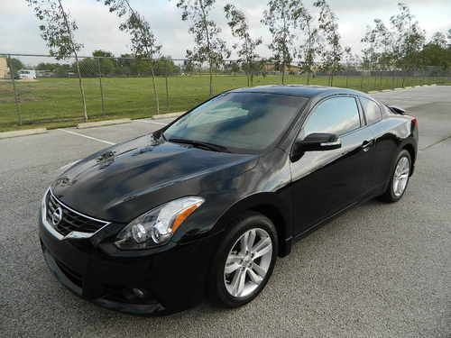 2012 nissan altima 2.5 s coupe rear view cam bluetooth leather --- free shipping
