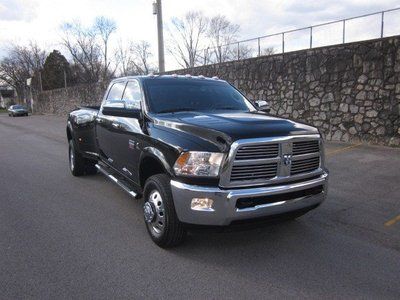 Dodge rame laramie 3500 4wd 6.7 cummins turbo diesel 6 speed dvd nav s/roof 2012