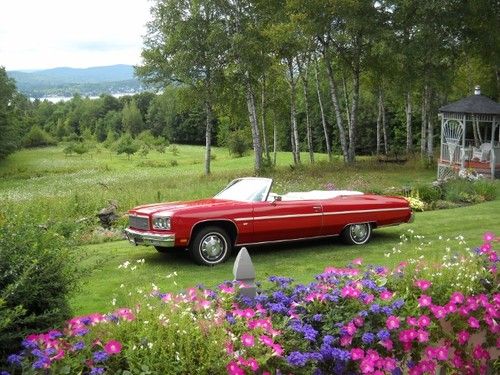 1975 chevrolet caprice classic convertible 2-door 5.7l