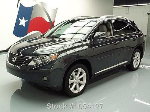 2010 lexus rx350 awd leather sunroof nav rear cam 17k! texas direct auto