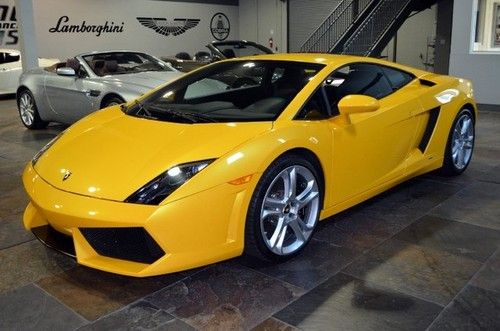 2009 gallardo camera pw awd pdl navigation 552 hp yellow alcantara