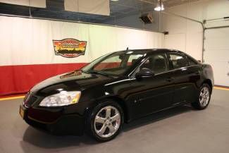 2008 pontiac g6 4dr gt black v6 cloth chromed new tires