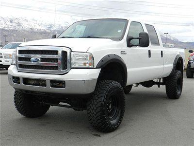 Crew cab xlt 4x4 longbed v8 custom lift wheels tires auto low miles truck