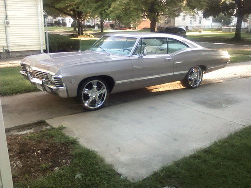 1967 chevy impala mixed champale white inter