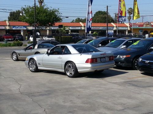 2002 mercedes sl500**amg wheels**hard top**california rust free**runs great**