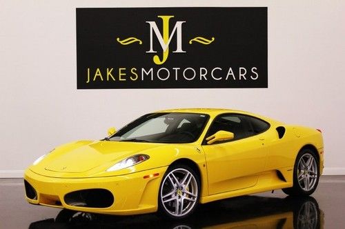 2007 f430 coupe f1, only 8400 miles, yellow/black, highly optioned, pristine car
