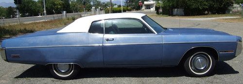 1972 plymouth fury iii 2 dr. ht. nice original car. c body