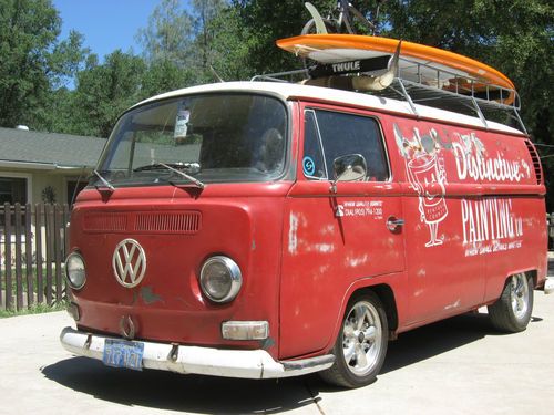 1969 vw panel, camper,  bay window, hot, rat, street rod