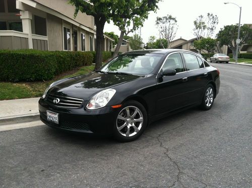2005 infiniti g35 sedan luxury